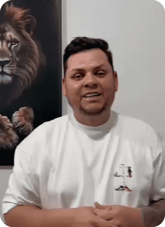 Capa do video depoimento do aluno